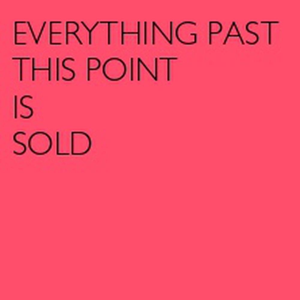 SOLD PAST HERE!